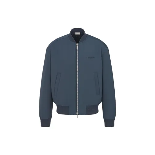 DIOR SS25 Куртки и Пальто Мужской Синий