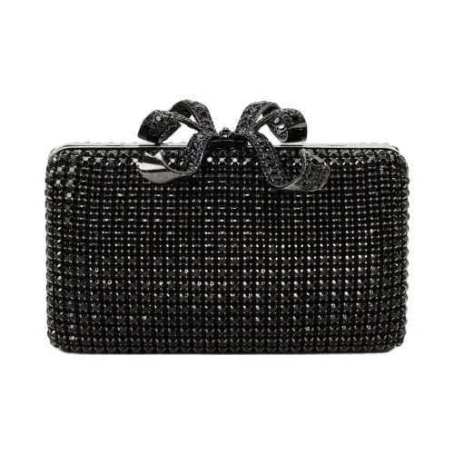 Self Portrait Полиэстер Одно Плечо Клатч Женский Черный