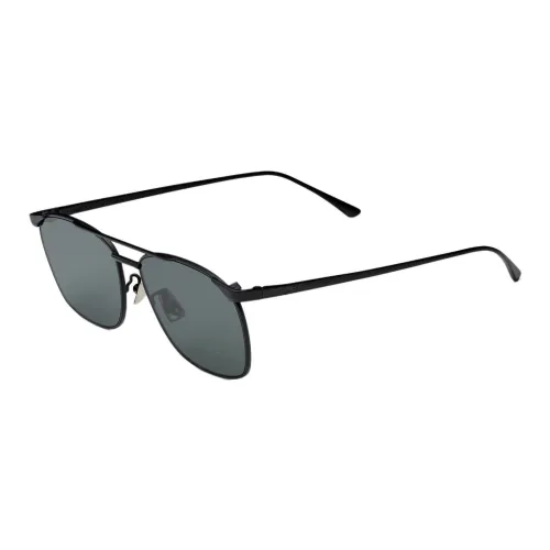 SAINT LAURENT Металл Aviator Солнцезащитные очки Унисекс Черный