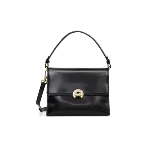 COCCINELLE Телячья кожа Сумка Сумка через плечо Сумка через плечо Унисекс Черный
