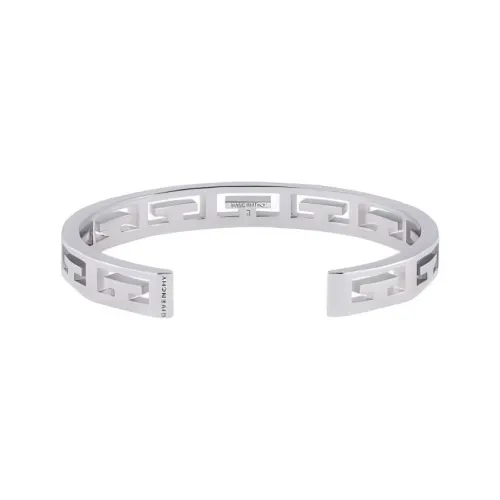 GIVENCHY Латунь Браслеты Мужской Серебряный