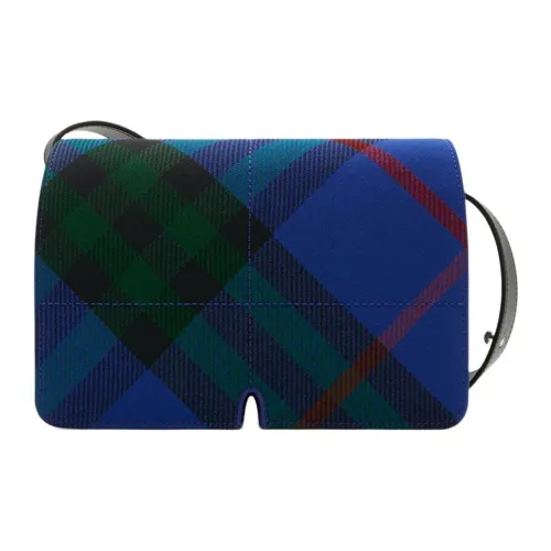 Burberry Сумка через плечо из смеси хлопка женская рыцарский синий