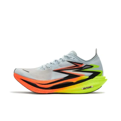 361° Амортизация Устойчивость к истиранию Поддержка низ Низкий топ Беговые кроссовки унисекс Синий Оранжевый