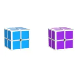 Второй-заказ Кубик Рубика P-MOTIVE [Фиолетовый+Синий] 2 шт