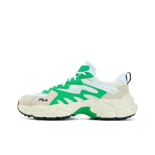 FILA Fern Sneakers Low Топ Толстая подошва Кроссовки Женские FILA Белые