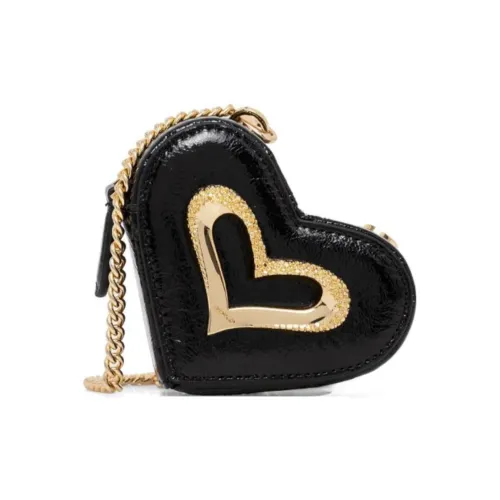 PINKO Телячья кожа Сердце-образная сумка через плечо Женская Черная