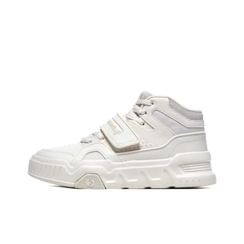 361° Покрытие Slip-Resistant Низкие Кроссовки для Скейтбординга Женские Белые