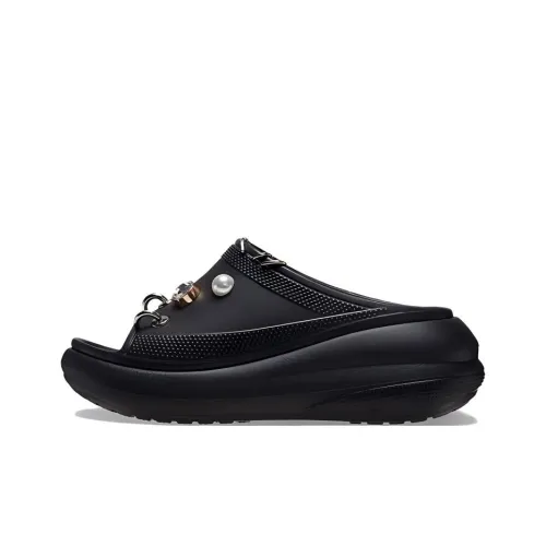 Crocs Слипоны Женские Черные