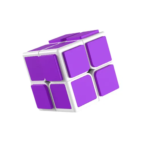 Qiyi 2x2 Рубик Куб Магнитный Сенсорный Прыгающий Блоки Рубик Куб с Нерегулярной Формой Развивающие Игрушки