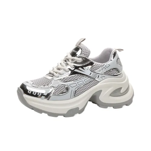 The Mystery Of Glamour Низкий топ кроссовки с толстой подошвой женские