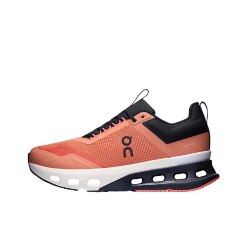 On Slip-resistant Abrasion-resistant Low Top Casual Running Shoes Men's Red Black На носке противоскользящий устойчивый к истиранию низкий топ повседневные беговые кроссовки мужской красный черный
