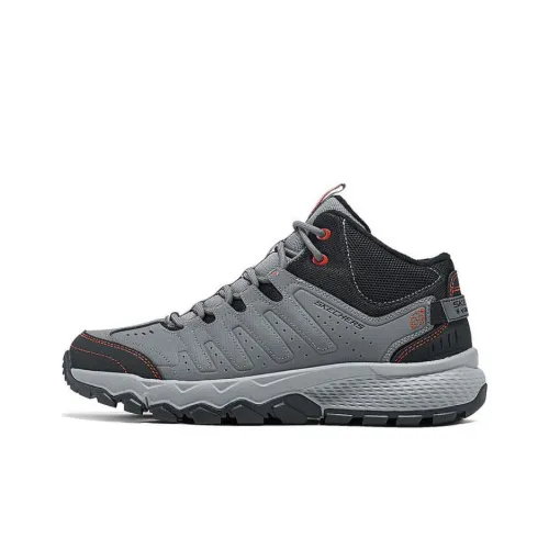Skechers OUTDOOR MENS MID Топ Уличная обувь Мужской Серый Черный