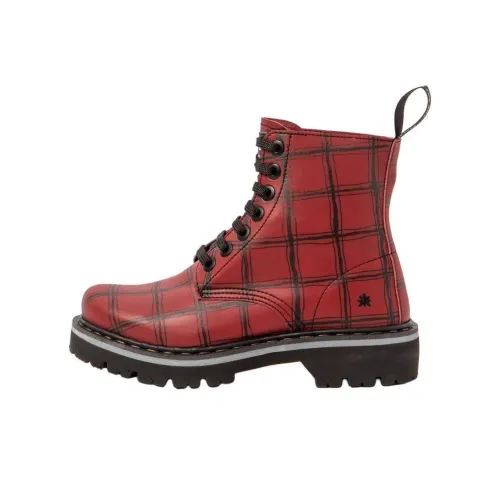 Art Marina Short Martin Boot Unisex Red