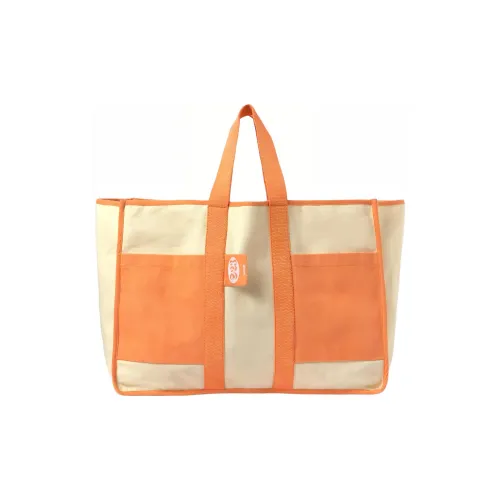 GIMAGUAS Хлопок Тоут Сумка Сумка для покупок Сумка Женская Бежевая Желтая Оранжевая