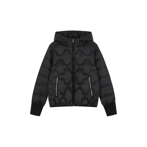 Mo Han Yi Mei Пуховик Женские Черный
