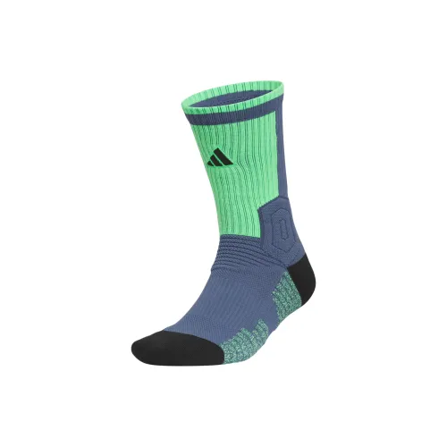 Adidas SLCT Sock 1PP Баскетбольные носки Унисекс 1 упаковка Мягкие Чернила Синий Черный Яркий Зеленый
