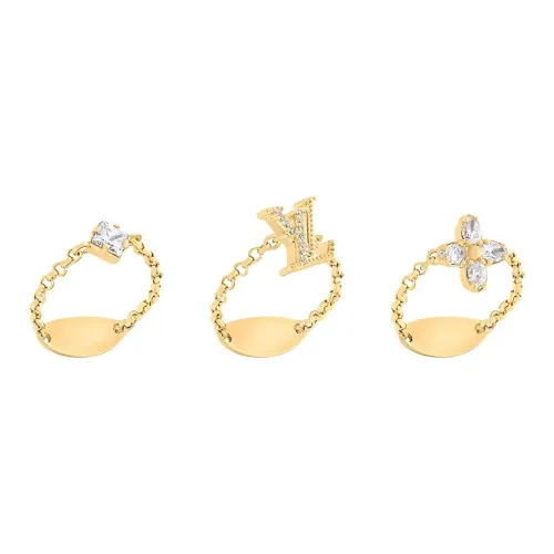 LOUIS VUITTON Металл Кольца Унисекс Золото