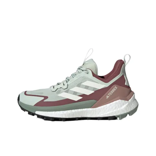 adidas Terrex FREE HIKER Износостойкий Легкий Низкий Топ Походная обувь Унисекс Зеленый