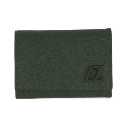 CL LUBOTING Телячья кожа Кошелек Мужской Зеленый