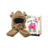 Хаки Шляпа Перчатка Шарф 3 в 1 + Эксклюзивная Сумка для покупок