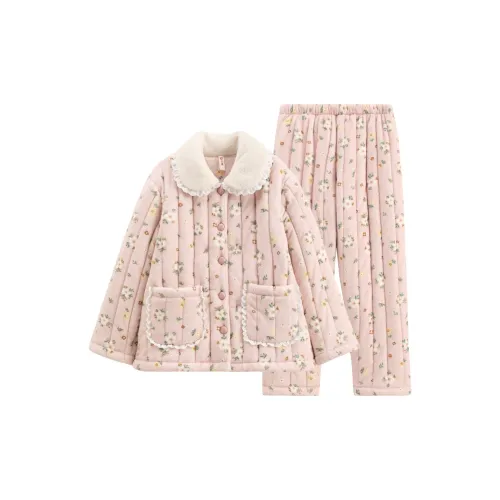 FENTENG Пижамный комплект женский милый розовый