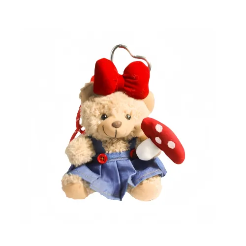 LALABABY Brown Bear Кукла Muppet из шерстяного плюша подвеска 10 см рекомендуемая высота