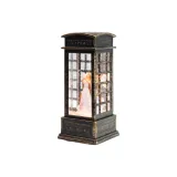 Бронзовый киоск для телефонов с ангелом из воды