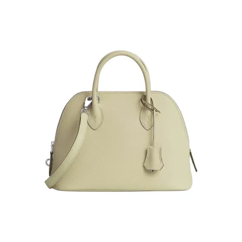 HERMES Bolide Эпсомская кожа Сумка для боулинга Сумка через плечо Сумка Женские Milton Желтый