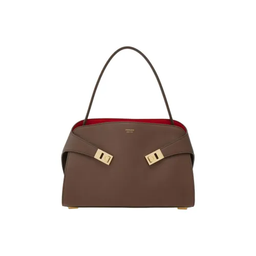 Ferragamo Hug Коровья кожа Портативный Сумка через плечо Маленькая Женская Сумка через плечо для повседневного использования Грязная