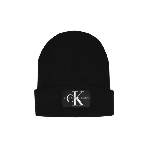 CALVIN KLEIN Трикотажная ткань Шапки-бини Мужской Черный Умбра Зеленый