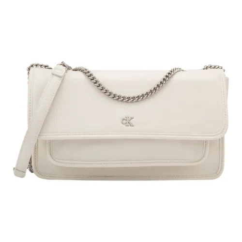Calvin Klein SS25 Сумки через плечо 67U Молочный белый Женские
