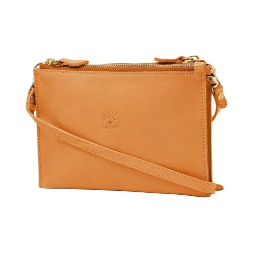 Il Bisonte Кожа Сумка на плечо Женская Мед