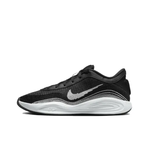 Nike GT Hustle Academy Slip Resistant Abrasion Resistant Low Топ Баскетбольные кроссовки Унисекс Черный белый