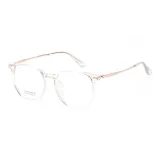 Прозрачная розово-золотая рамка