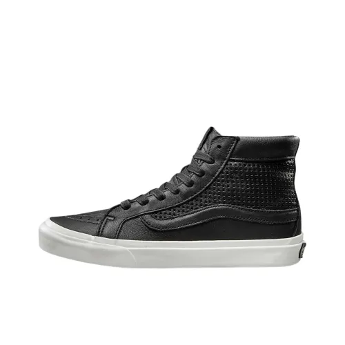 Vans Sk8 Hi Высокие Кроссовки для Скейтбординга Женские Черные