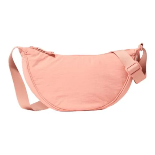 UNIQLO Нейлоновая сумка-пельмени сумка через плечо мини унисекс розовая