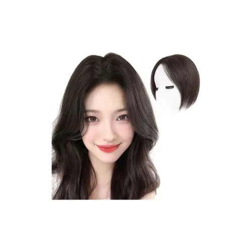 YUNQING Топ OF The Голова Волосы Замена для Объема и Высокая Макушка Натуральные Волосы Расширение Ленты