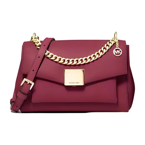 MICHAEL KORS Lita Кожа Сумка Сумка через плечо Сумка через плечо Средний Женская Темно-красный