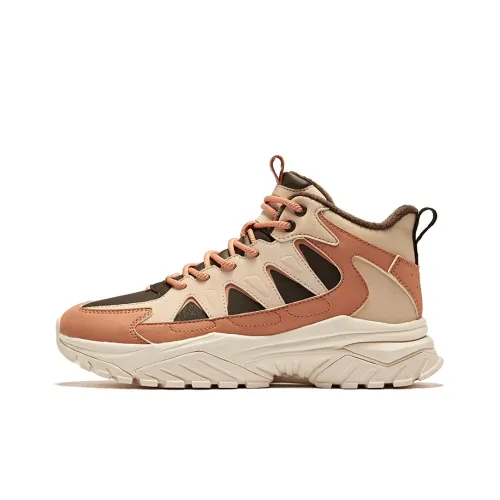 Erke Blaze 2 Slip Resistant Thermal High Top Casual Women's Dark Sandal Coral Orange