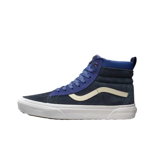 Vans Sk8 Hi Высокие Кроссовки для Скейтбординга Унисекс Синие