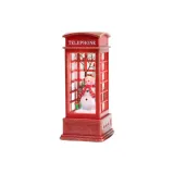 Телефонная будка Без воды Снеговик
