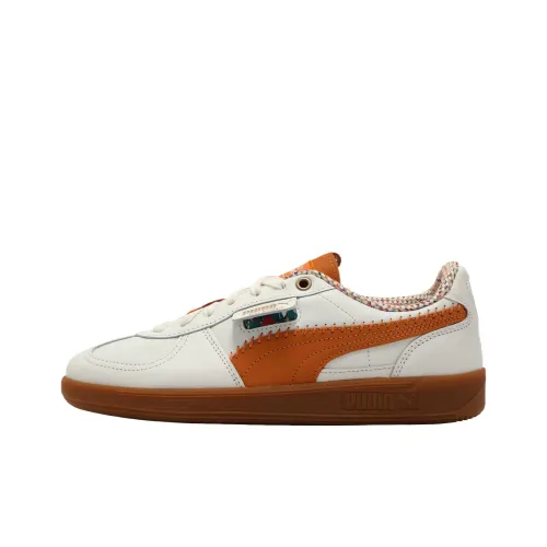 PUMA Palermo Casual Low Top Белый Желтый Унисекс