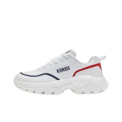 KSWISS Противоскользящий устойчивый к истиранию низкий топ кэжуал мужской белый