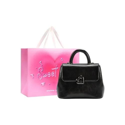 ONE TIME Ткань Сумка Сумка через плечо Рюкзак Средний Женская Цвет имбирного печенья Деним