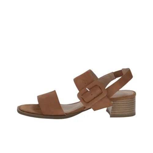 CAPRICE Siena One Strap Sandals 4CM Women's Brown
