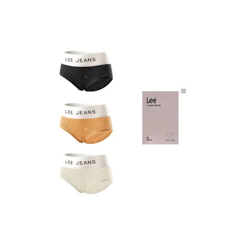 Lee совместный бренд модель нижнее белье подарочная коробка женское 3 упаковки