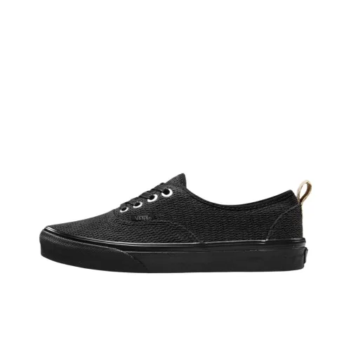 Vans Authentic Low Top Скейтборд Кроссовки Унисекс Черные