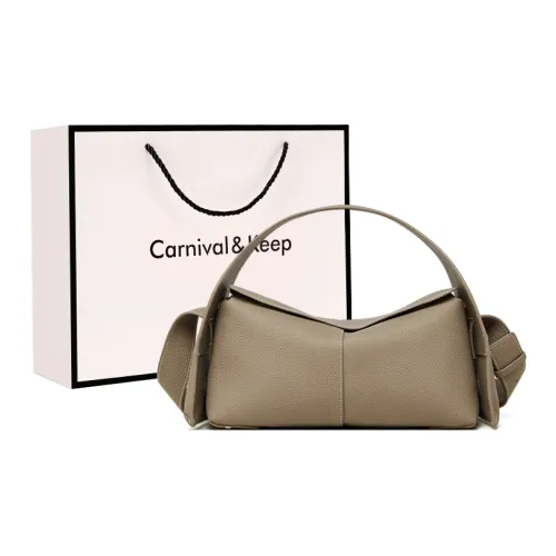 Carnival Keep Сумка на плечо из натуральной коровьей кожи сумка обычного размера женская абрикосовая черная