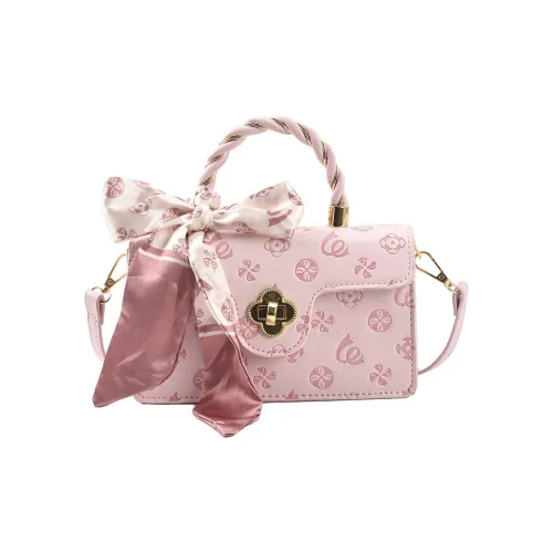 ResNonverba ПУ (полиуретан) Сумка через плечо Стандартная Женская Розовая Белая