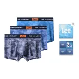 Темно-серый + Светло-синий + Озерно-голубой (Элегантная упаковка, 3 шт.)